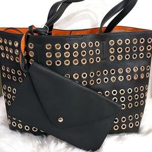 Rimen & Co Black Tote Purse